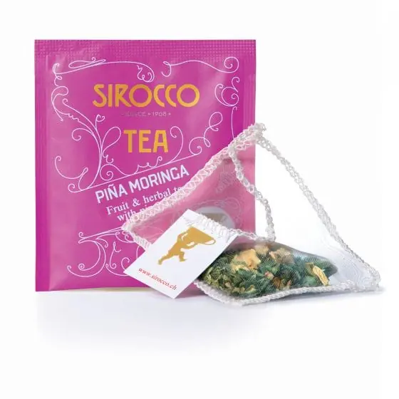 Wochenendangebot Sirocco Piña Moringa in Bio-Sachets (20 Teebeutel)