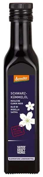 Wochenendangebot Naturkraftwerke Schwarzkümmelöl Demeter (250ml)
