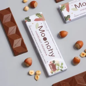 Zertifiziert Moonchy Hazelnut Crunch (40 Gramm)