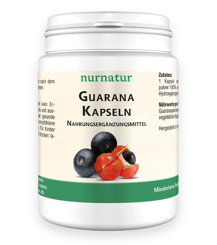 Garantierte Lieferung Guarana Kapseln (200 Kapseln)
