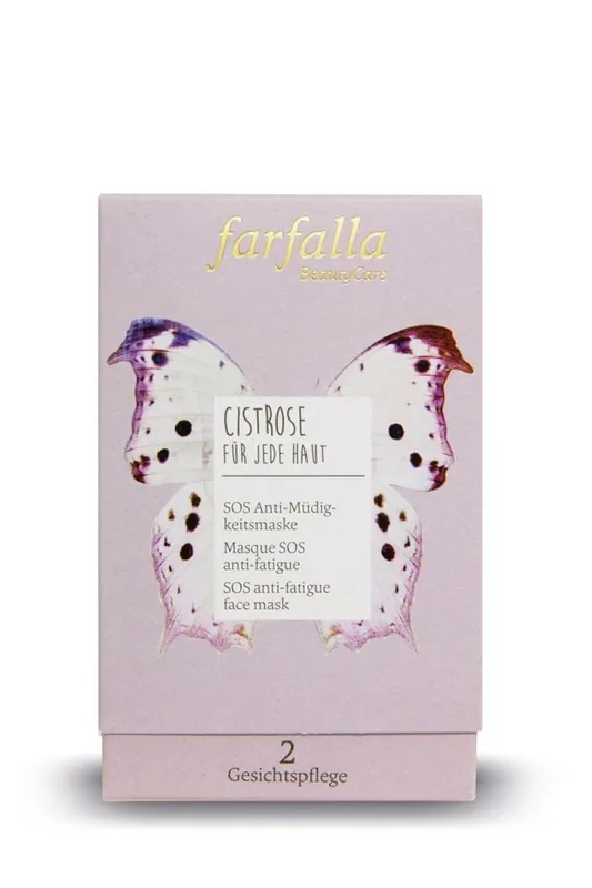 Farfalla Cistrose SOS Anti Müdigkeits-Maske (7 ml) Neu Im Sortiment