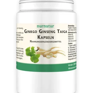Schneller Versand Ginkgo Ginseng Taiga Extrakt Kapseln (200 Kapseln)