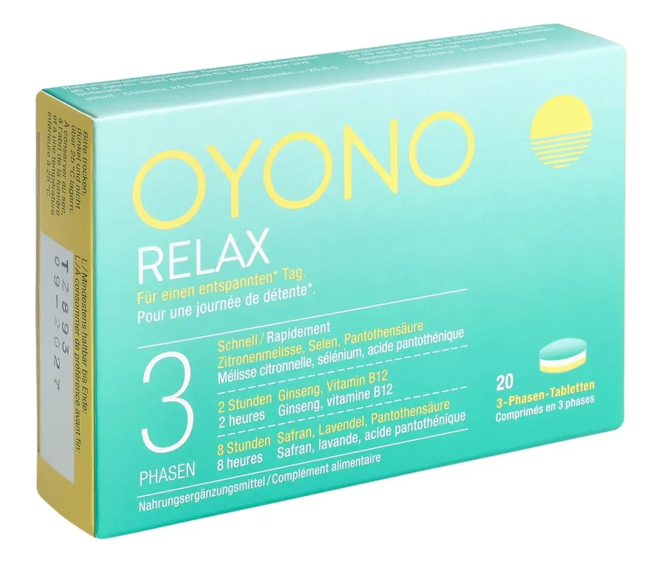 Oyono Relax (20 Tabletten) Meistverkauft