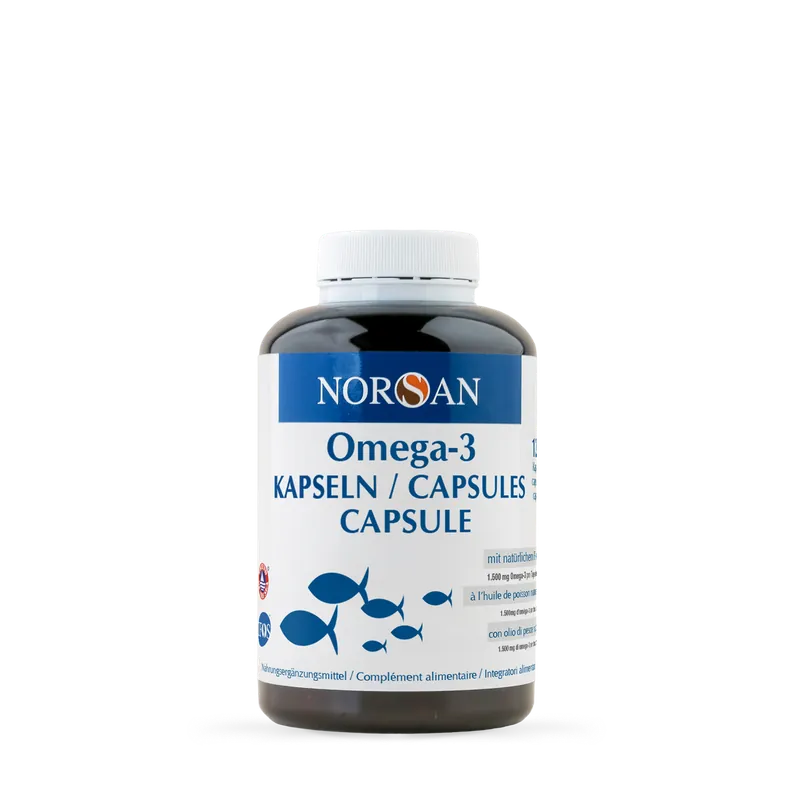 Norsan Omega-3 Fischöl-Kapseln (120 Stück) Sichere Zahlung