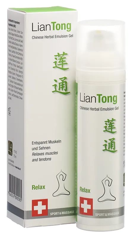 Sale LianTong Relax Chinese Herbal Emulsion Gel (75 ml)