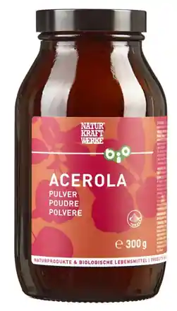 Naturkraftwerke Acerola Pulver (300 Gramm) Markenware