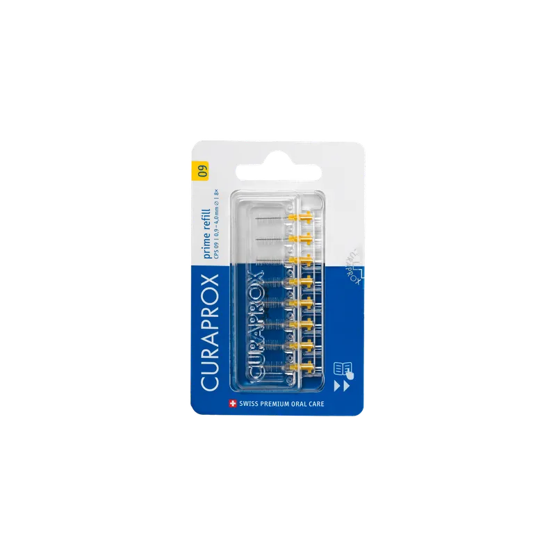 Garantierte Lieferung Curaprox Interdentalbürsten CPS prime 09 (8 Stück refill CPS 09)