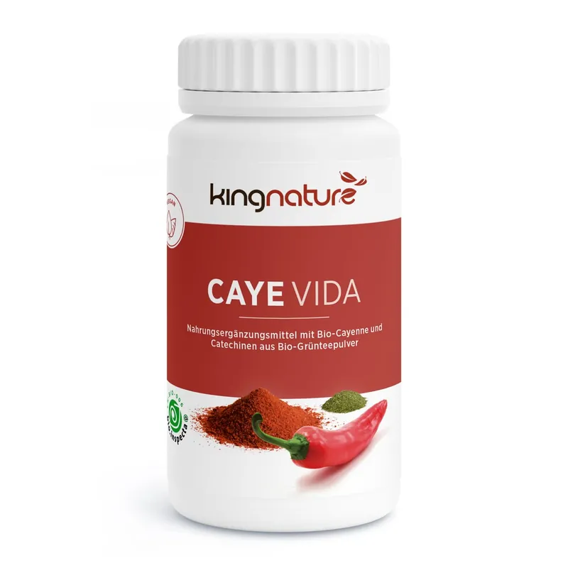 Kingnature Caye Vida Bio (72 Kapseln) Zertifiziert
