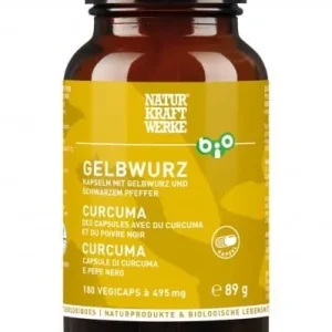 Direktkauf Naturkraftwerke Gelbwurz Kapseln (495 mg)