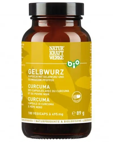 Direktkauf Naturkraftwerke Gelbwurz Kapseln (495 mg)