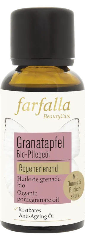 Farfalla Bio-Pflegeöl Granatapfel (30 ml) Geprüft