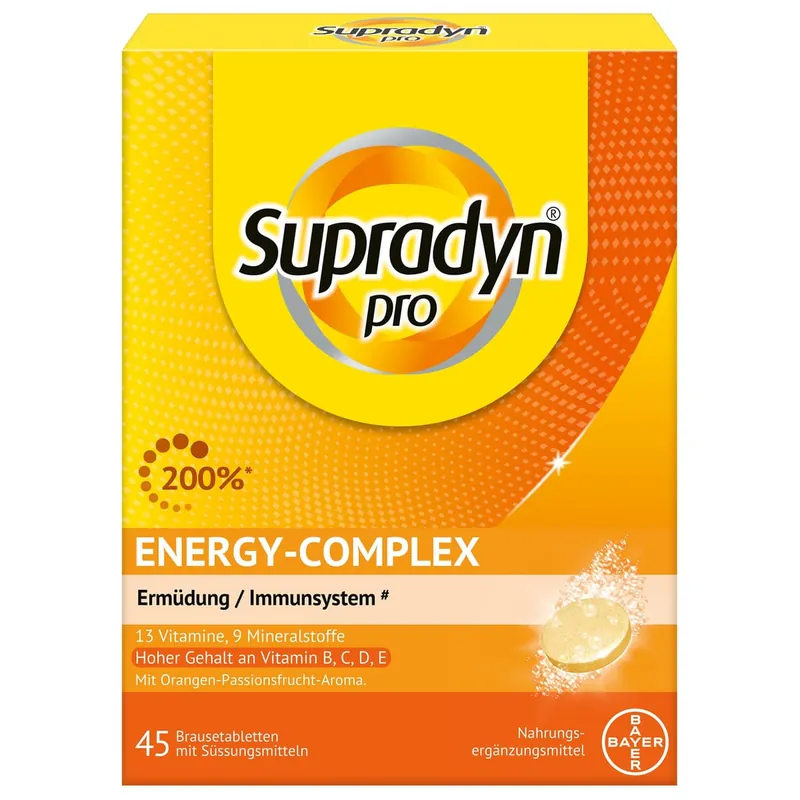 Sonderangebot Supradyn pro energy-complex Brausetabletten (45 Brausetabletten)