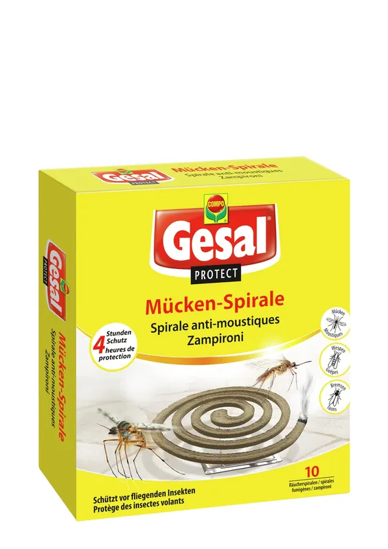 Gesal Protect Mücken-Spirale (10 Stück) Geprüft