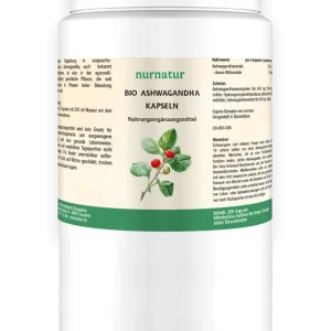 Bio Ashwagandha Kapseln (200 Kapseln) Rabatt