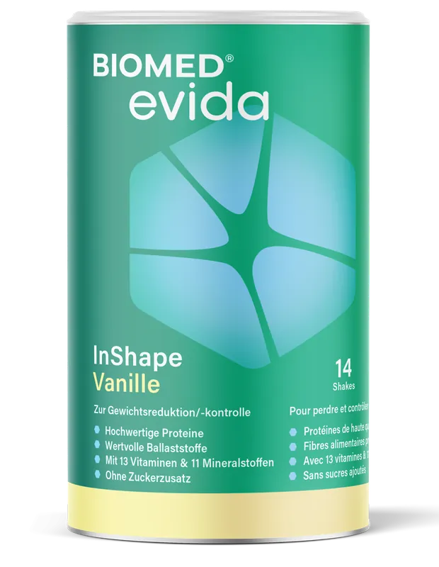 BIOMED EVIDA InShape Plv Vanille (420g) Top-Seller