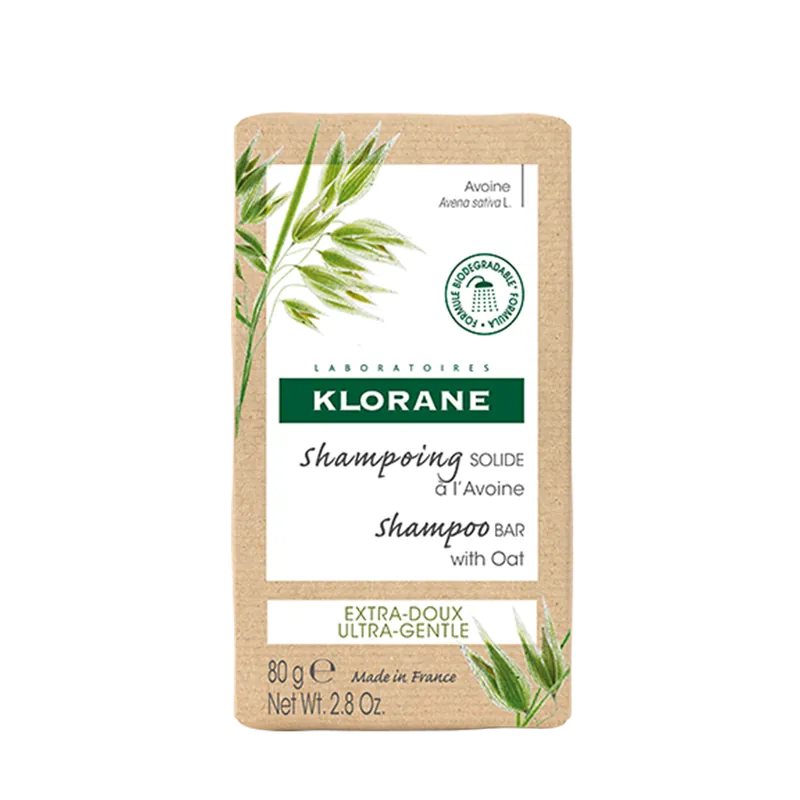 Preisknaller Klorane Shampoo-Bar mit Bio Hafer (90 Gramm)