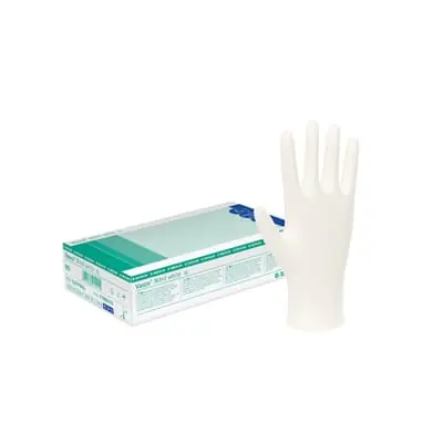 VASCO Nitril Handschuhe white (Grösse M, 150 Stück) Solange Der Vorrat Reicht