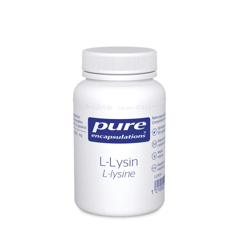Pure L-Lysin (90 Kapseln) Neue Ware