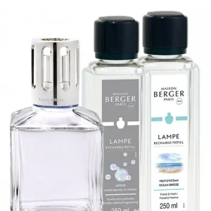 Finale Aktion Set Lampe Berger Essentielle Quadratisch (Set)