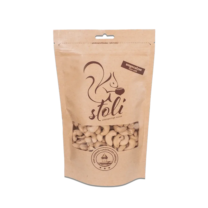 Stoli Nuss Cashewnüsse ungesalzen (370 Gramm) Knallerangebot