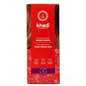 Khadi Pflanzenhaarfarbe Reines Henna (100 Gramm) Sichere Zahlung