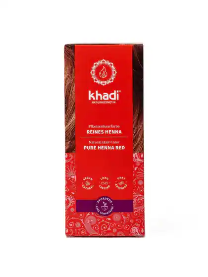 Khadi Pflanzenhaarfarbe Reines Henna (100 Gramm) Sichere Zahlung