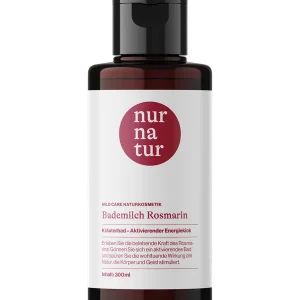 nurnatur Bademilch Rosmarin (300 ml) Neuheit