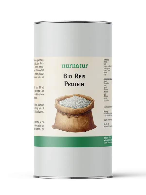 Schneller Versand Bio Reis Protein Pulver (400 g)