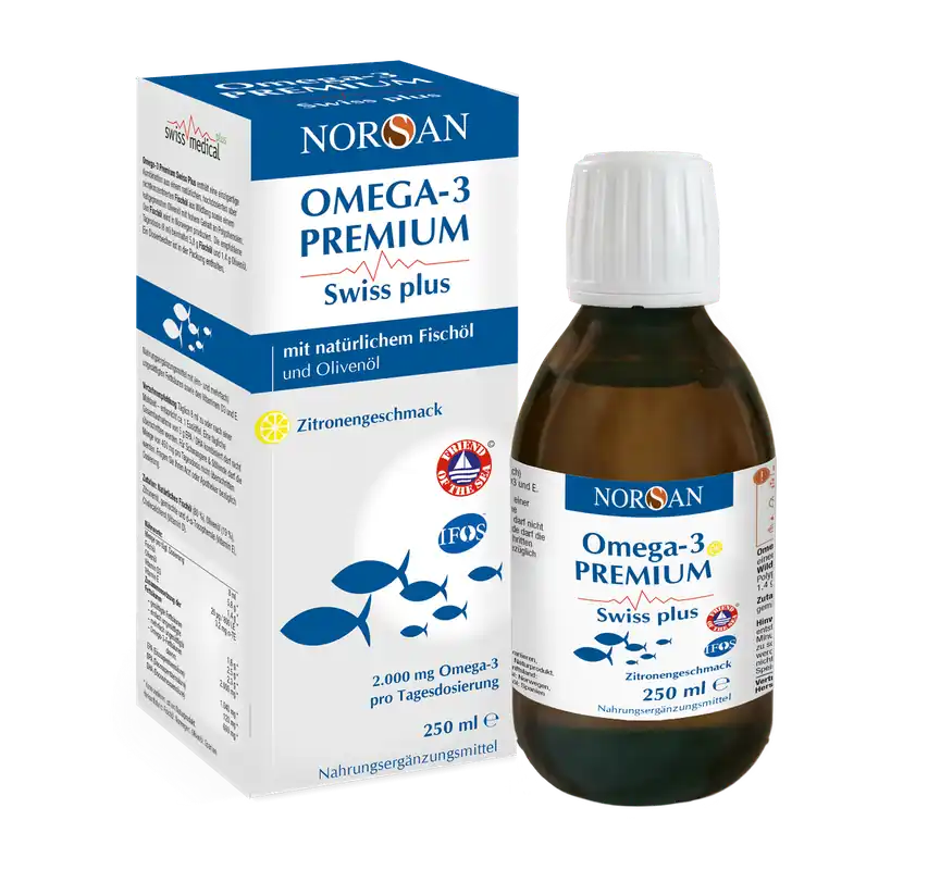Norsan Omega-3 Premium Swiss plus (250ml) Sonderangebot