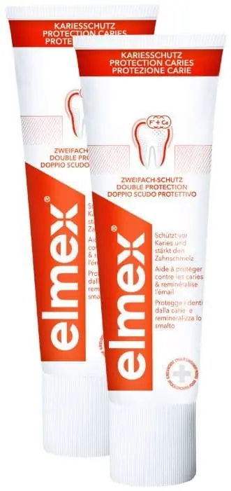 Preisreduziert Elmex Kariesschutz Zahnpasta (2 x 75 ml)
