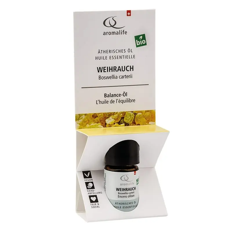 Garantierte Lieferung Aromalife TOP Weihrauch ätherisches Öl Bio (5 ml)