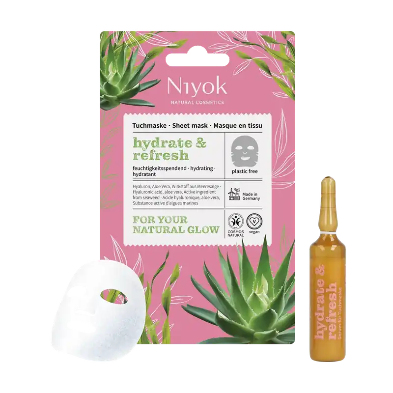 Sale Niyok Tuchmaske hydrate & refresh (Stück)