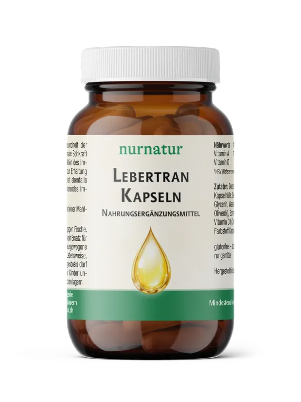Lebertran Kapseln (560 Kapseln) Günstig