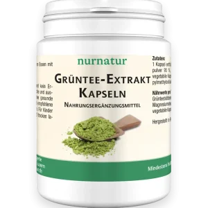 Grüntee-Extrakt Kapseln (200 Kapseln) Mega-Angebot