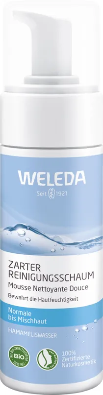 Weleda zarter Reinigungsschaum (150 ml) Abverkauf