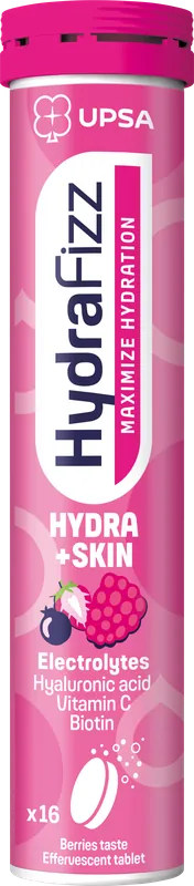 HYDRAFIZZ Hydra + Skin Brausetabl (16 Stück) Versand Am Gleichen Tag