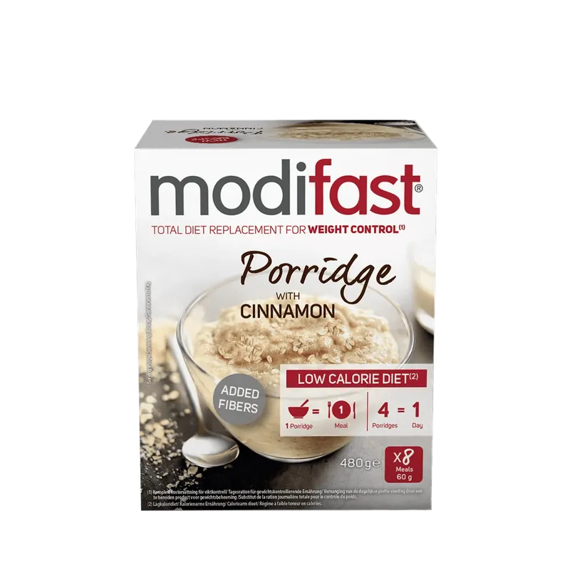 Abverkauf Modifast Porridge mit Haferflocken (8 Portionen Porridge)