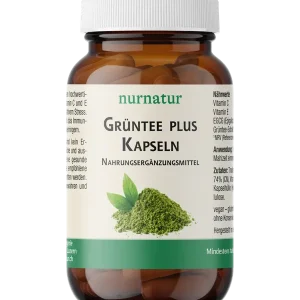 Grüntee plus Kapseln (100 Kapseln) Markenware