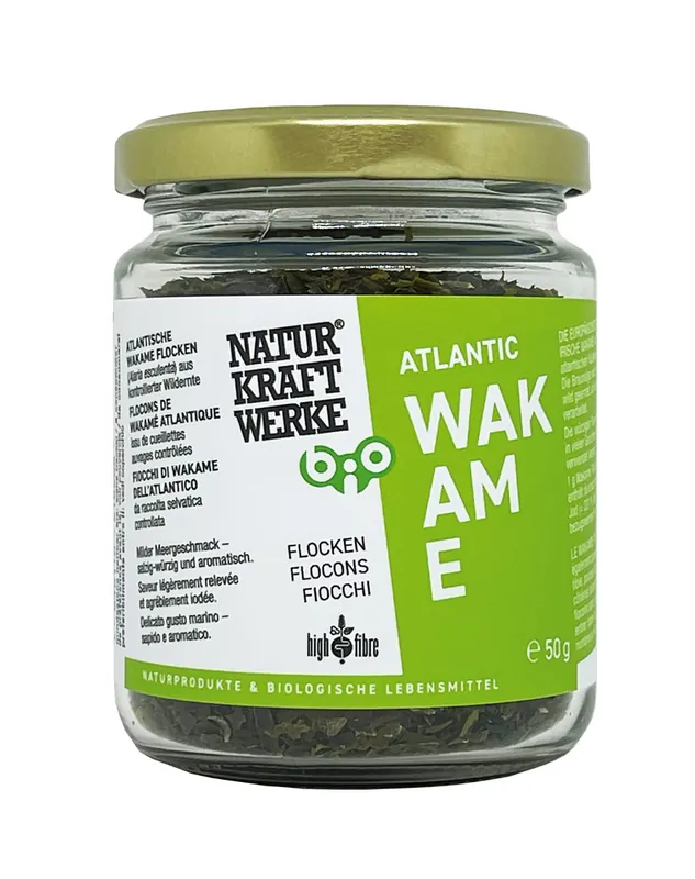 Naturkraftwerke Atlantic Wakame Flocken (50 Gramm) Jetzt Bestellen