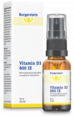 Burgerstein Vitamin D3 800 IE (20 ml) Markenprodukt