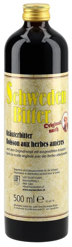 Garantierte Lieferung Maria Treben Schwedenbitter Original (500 ml)
