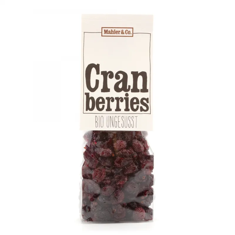 Versand Am Gleichen Tag Mahler & Co. Cranberries ungesüsst (150 Gramm)