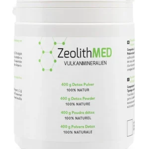 Zeolith MED Detox-Pulver (400 g) Mega-Angebot