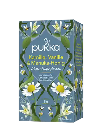 Finale Aktion Pukka Tee Kamille, Vanille, Manuka Bio Btl. (20 Btl.)
