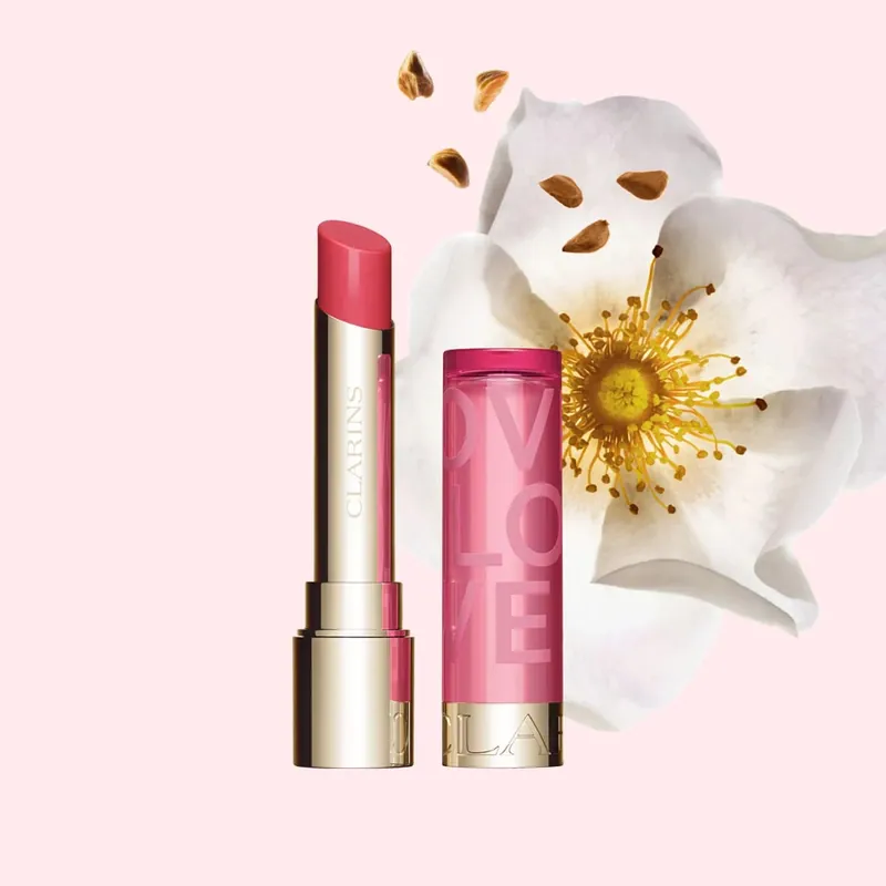 Direkt Vom Hersteller Clarins Lippenbalsam mit Öl 2.9 g (08 Rosy Kiss)