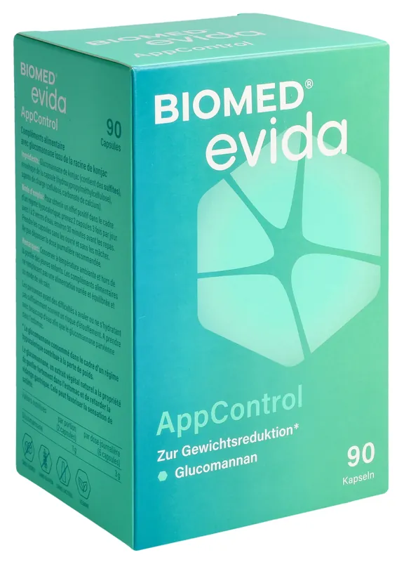 BIOMED EVIDA AppControl (90 Kapseln) Versand Am Gleichen Tag