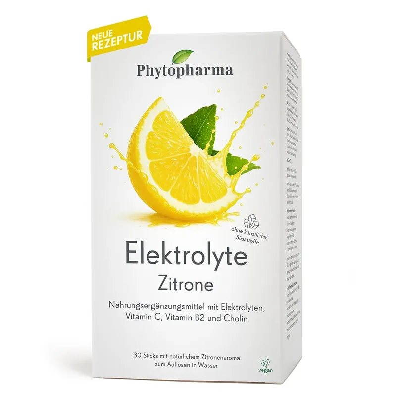 PHYTOPHARMA Elektrolyte Sticks Zitrone (30 Sticks) Rabatt