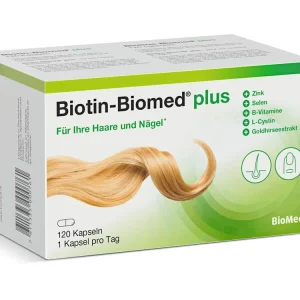 Neue Kollektion Biotin-Biomed plus (120 Kapseln)