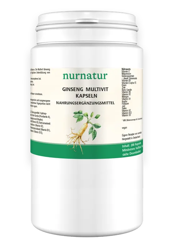 Ginseng Multivit (200 Kapseln) Billig