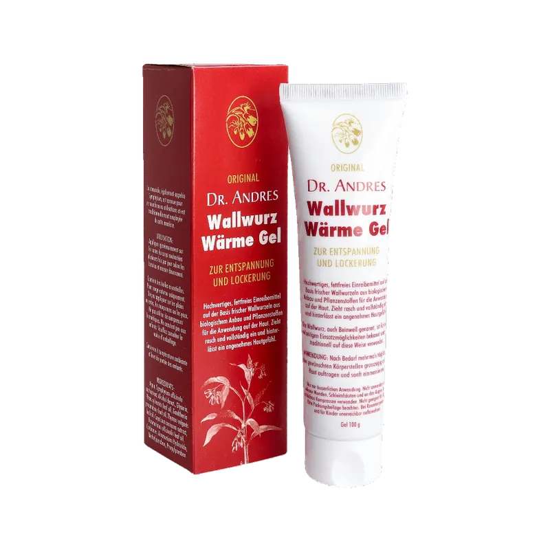 Dr. Andres Wallwurz Wärme Gel (100 Gramm) Neue Ware